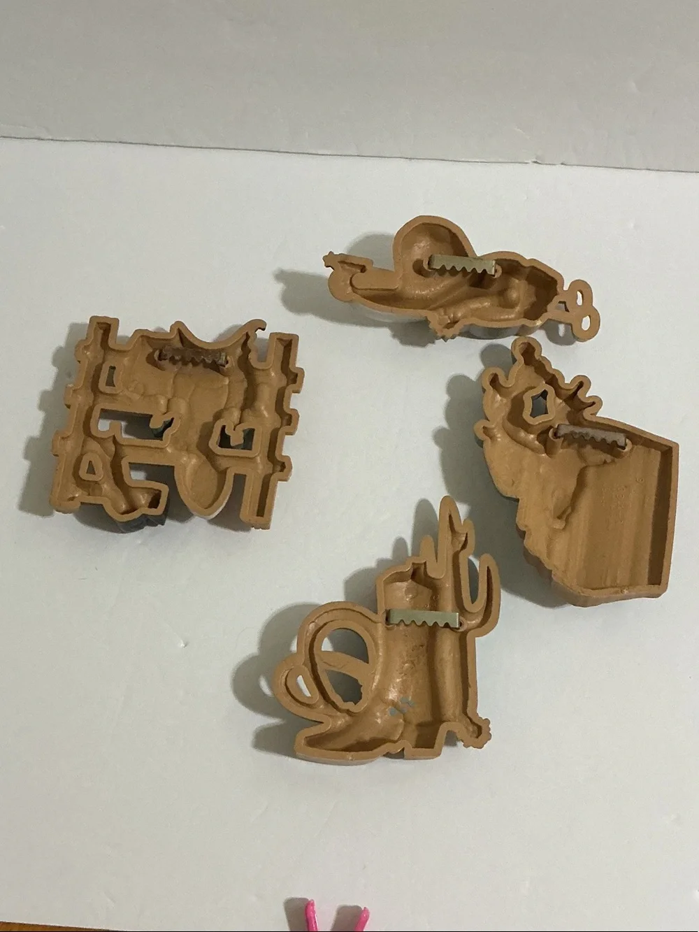 Southwestern Decorative Magnet Set in Teal, Tan, Rust, Cream
